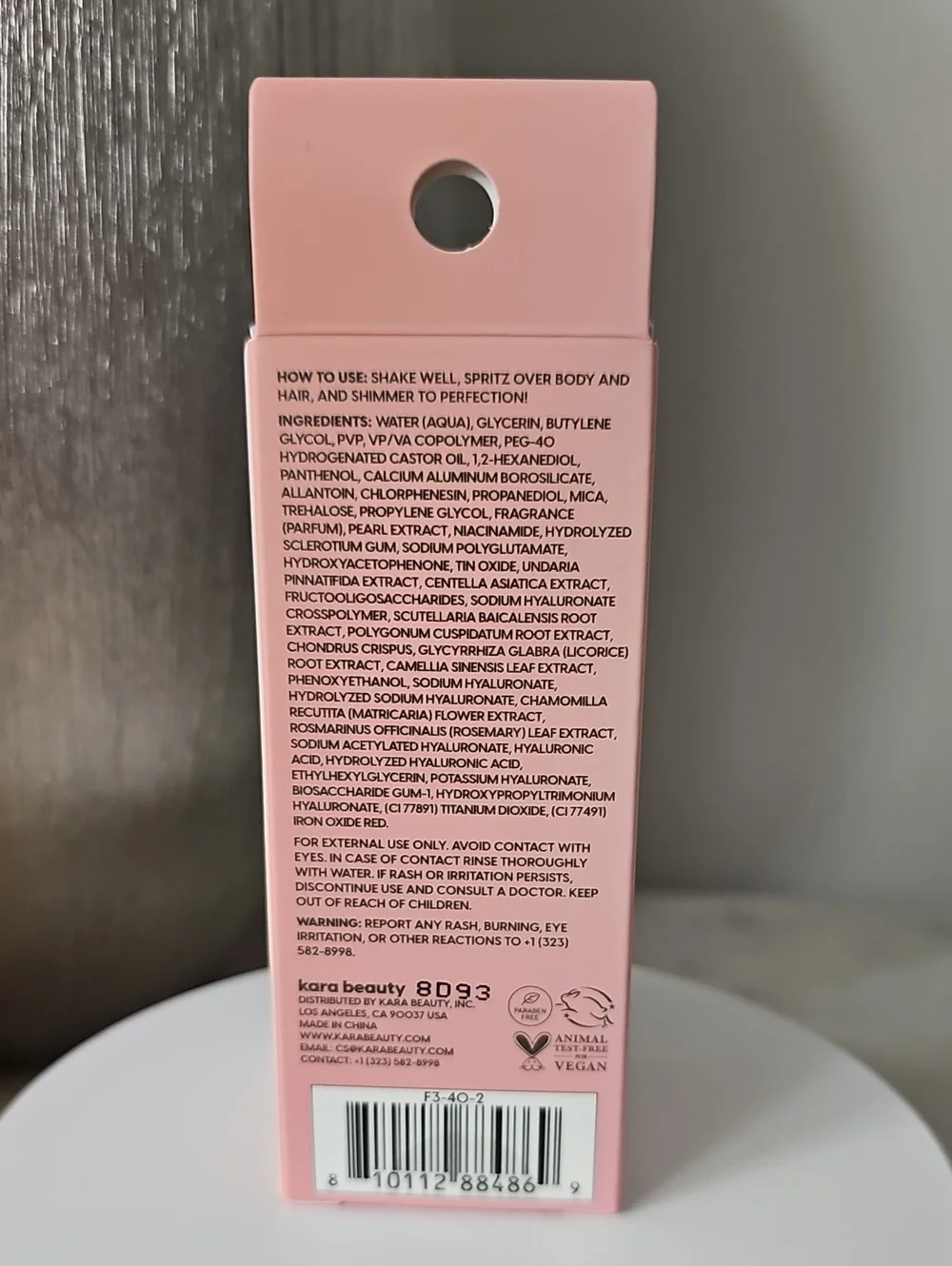 Kara Beauty Flora Mist